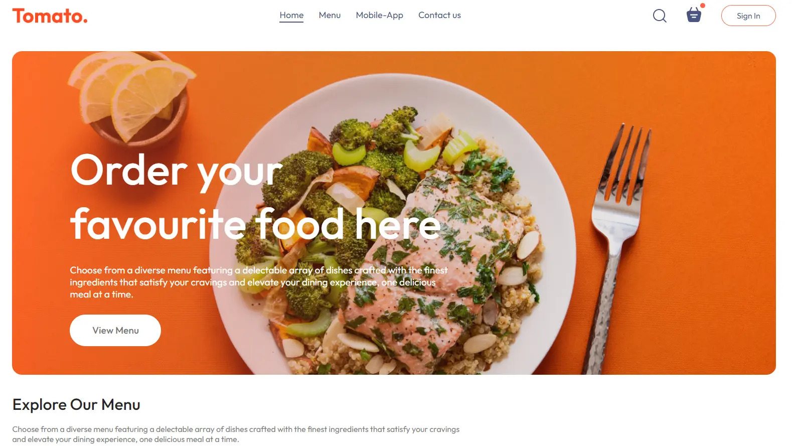 Food Delivery App